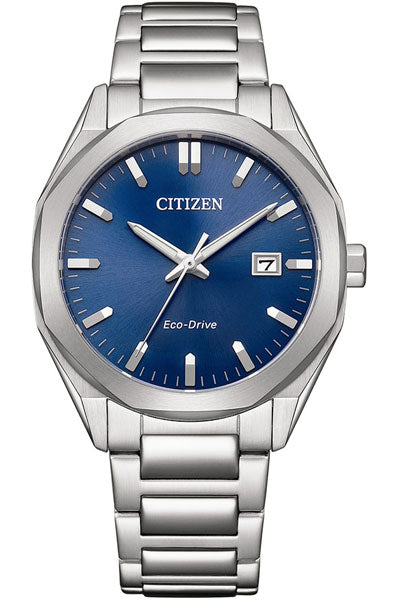 Citizen Eco-Drive Gents Watch Blue Dial BM7620 83L