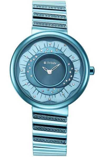 Analog Blue &  Women's Watch 95160QM01