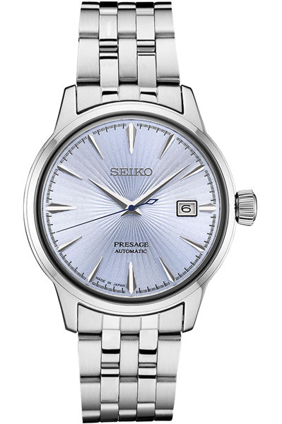 Seiko Analog Blue & Metal band Men's Watch SRPE19J1
