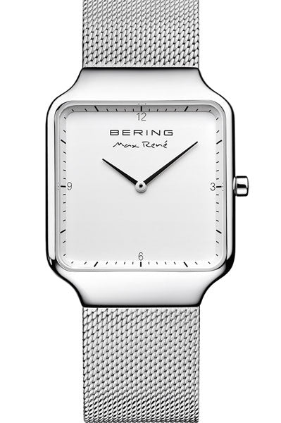 Bering Analog White & Milanese Women's Watch 15832 004