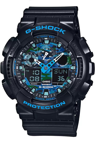 Casio Analog-Digital Blue & Resin Men's Watch G625