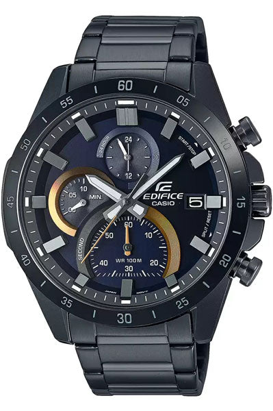 Casio Analog Blue & Stainless Steel Men's Watch ED515