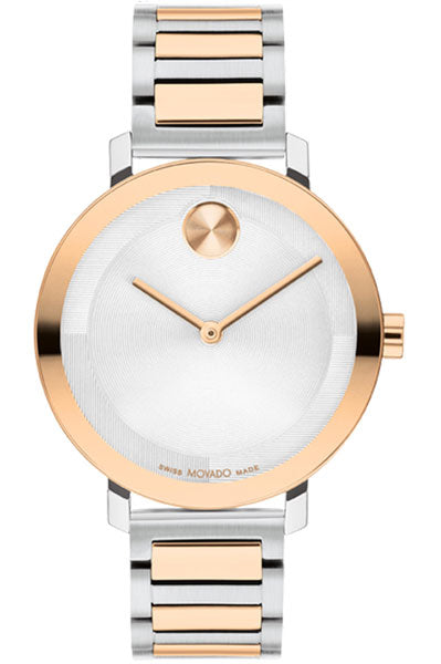 Movado Analog Silver & Stainless Steel Women's Watch 3601141