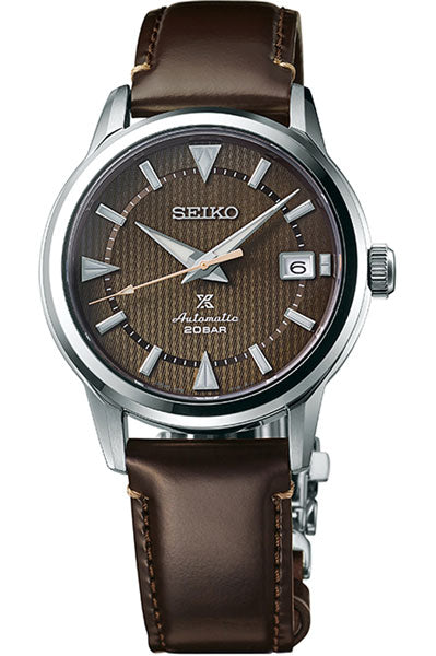 Seiko Analog Brown & Leather Men's Watch SPB251J1