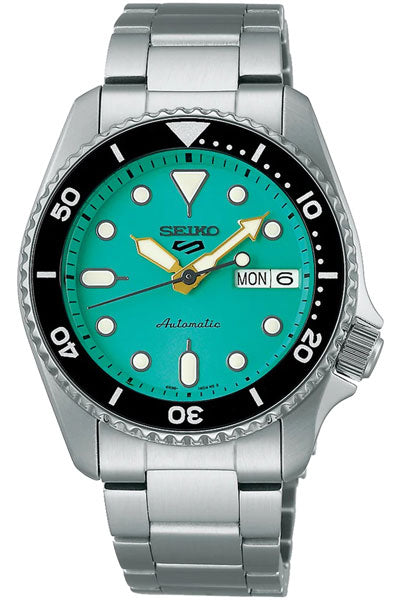 Seiko Analog sky blue & Metal band Men's Watch SRPK33K1