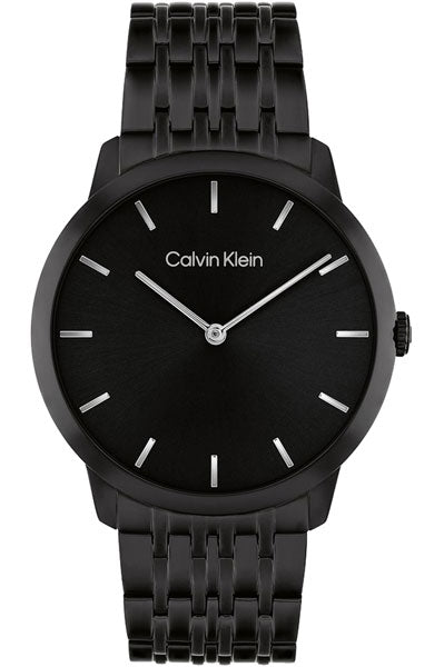 Calvin Klein Unisex Quartz Black Watch 25300008