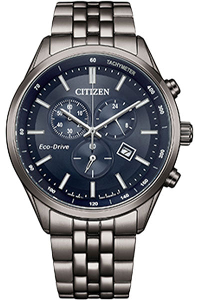Citizen Eco-Drive Gents Watch Blue Dial - AT2577-57L