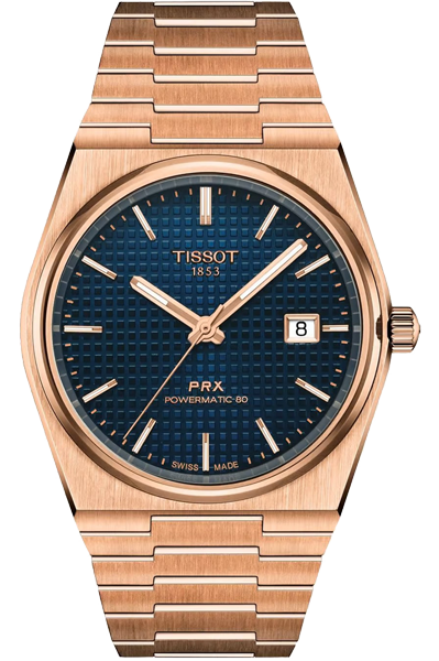 TISSOT Analog Blue & Stainless Steel Men's Watch t1374073304100
