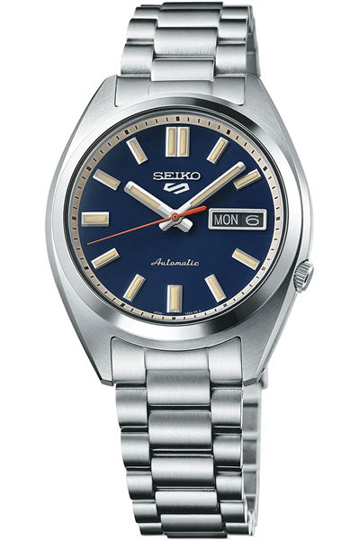 Seiko Analog Blue & Stainless Steel Men's Watch SRPK87K1