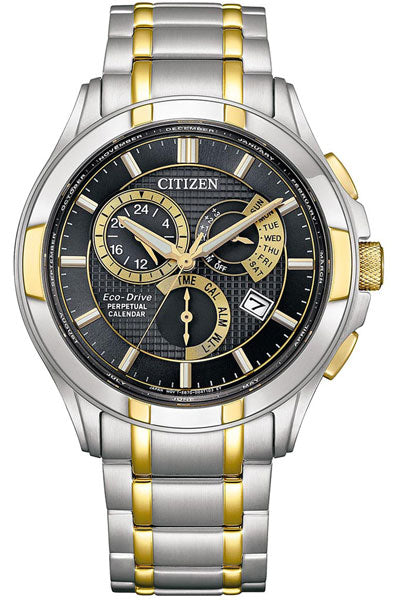Citizen Analog Black & Stainless Steel Men's Watch BL8164 57E