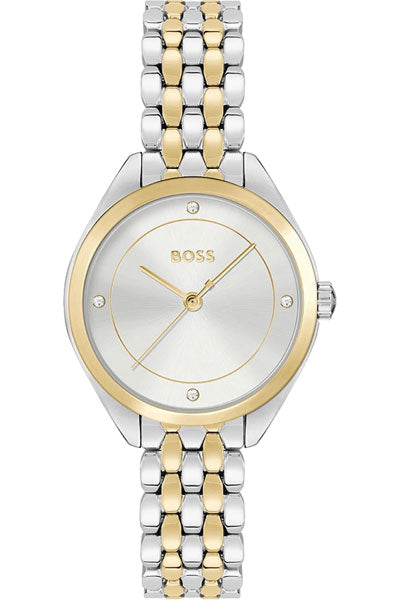 Hugo Boss Analog White & Stainless Steel Women's Watch 1502724
