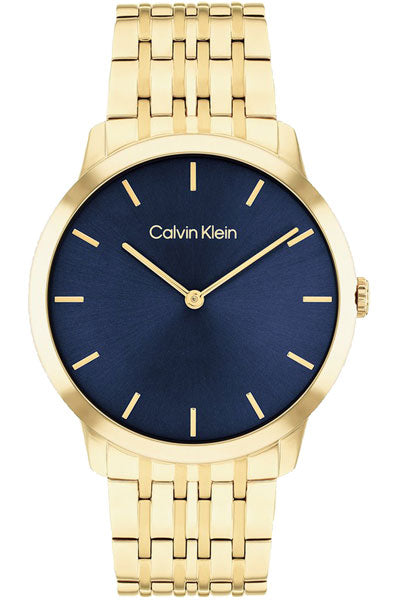 Intrigue 40 mm Blue Dial Stainless Steel Analogue Watch For Unisex 25300007