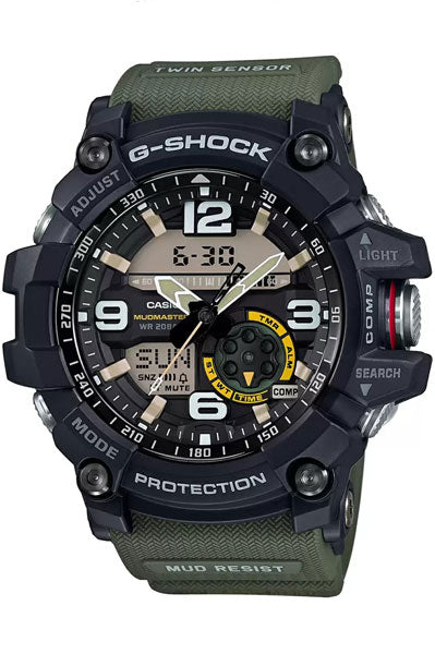 Casio Analog-Digital Black & Resin Men's Watch G662