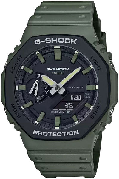 Casio Analog-Digital Black & Resin Men's Watch G1065