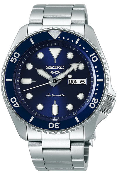 Seiko Analog Blue & Stainless Steel Men's Watch SRPD51K1