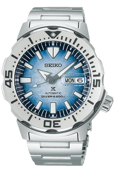 Seiko Analog Blue & Metal band Men's Watch SRPG57K1