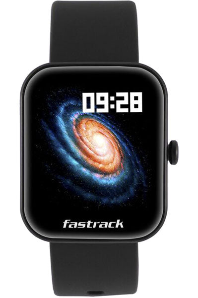 Fastrack Digital black & Silicone Unisex Watch 38079PP01