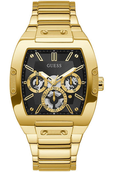 Guess  Black & Stainless Steel Men's Watch GW0456G1
