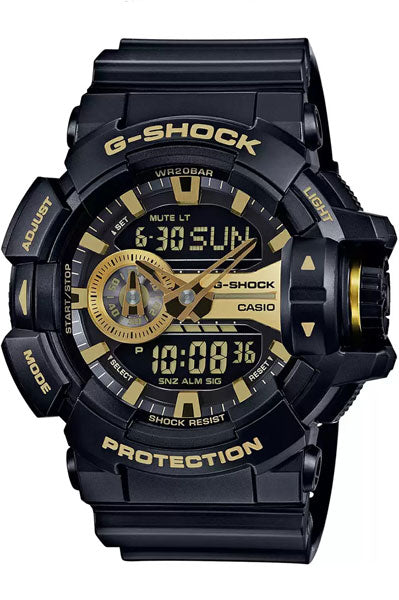 Casio Analog-Digital Gold & Resin Men's Watch G651