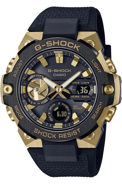 Casio Analog-Digital Black & Resin Men's Watch G1274