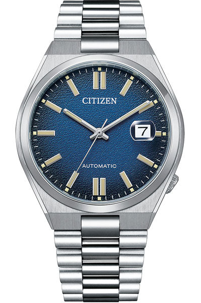 Citizen Analog Blue & Stainless Steel Men's Watch NJ0151 88L