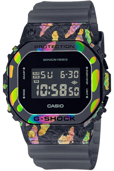 Casio Digital Black & Resin Men's Watch G1348