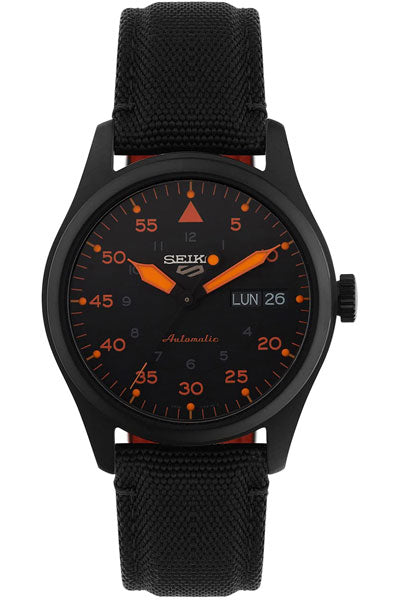 Seiko Analog Black & Nylon Men's Watch SRPH33K1
