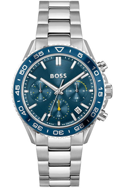 Runner 38 mm Blue Dial Stainless Steel Analogue Watch For Women 1502754