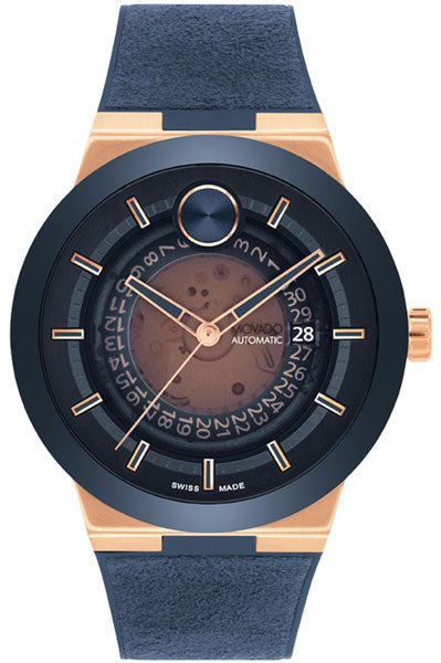 Men Auomatic Transparent Dial Analog Stainless Steel Watch 3601194