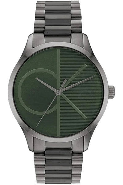 Calvin Klein Analog Blue & Stainless Steel Unisex Watch 25200164