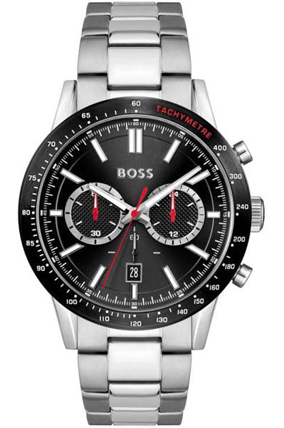 Hugo Boss Analog Black & Stainless Steel Men's Watch 1513922