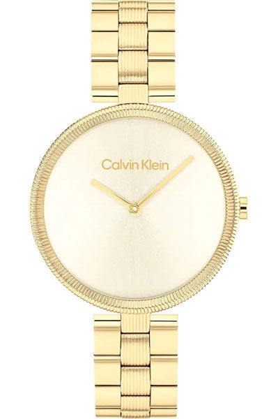 CALVIN KLEIN Gleam Women Analog Watch with Metal Strap 25100014