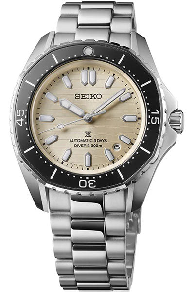 Seiko Analog Cream & Stainless Steel Men's Watch SPB481J1