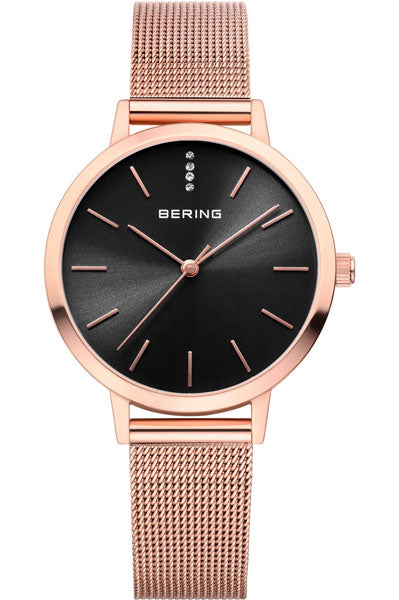 Rose Gold Analogue Women’s Watch