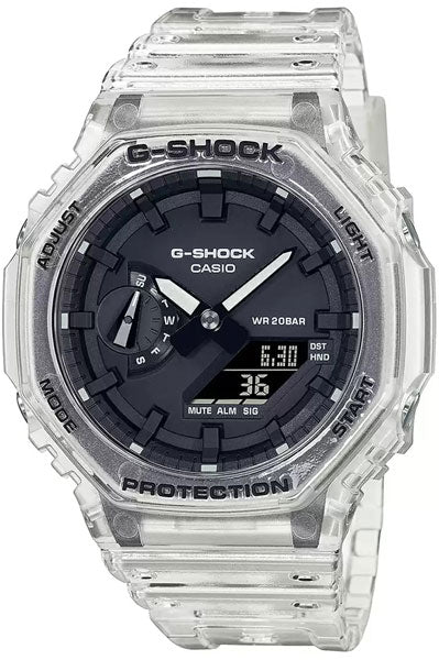 Casio Analog-Digital Black & Resin Men's Watch G1102
