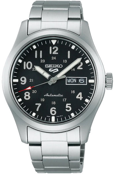 Seiko Analog Black & Metal band Men's Watch SRPG27K1