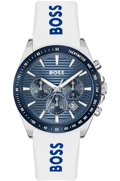 Chronograph Blue & Silicone Men's Watch 1514238