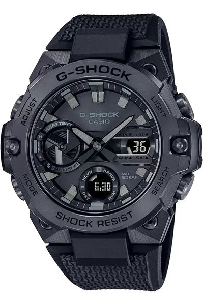 Casio Analog-Digital Black & Resin Men's Watch G1417