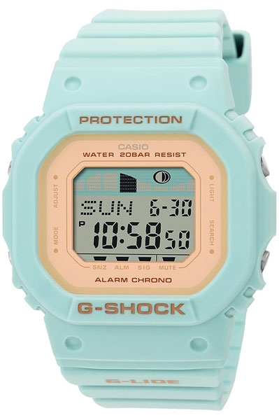 Casio Digital Rose Gold & Resin Women's Watch G1397