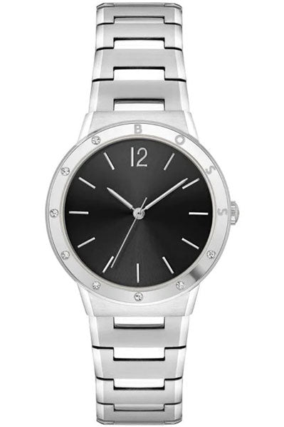 Hugo Boss Analog Black & Stainless Steel Women's Watch 1502647