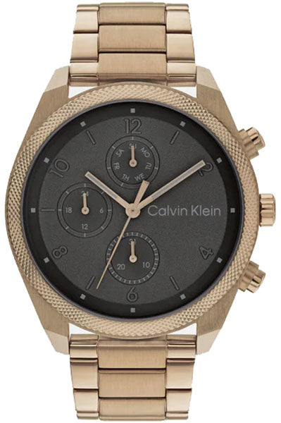 CALVIN KLEIN Chronograph Grey & Stainless Steel Men's Watch 25200357