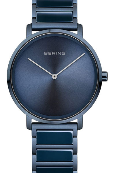 Bering Analog Blue & Stainless Steel Women's Watch 18531 797