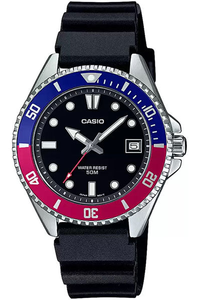 CASIO Analog Black & Resin    Men's Watch A2194