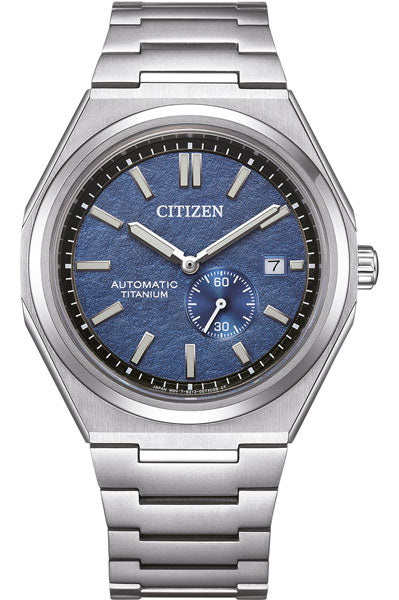 Analog Blue & Titanium Men' NJ0180 80L