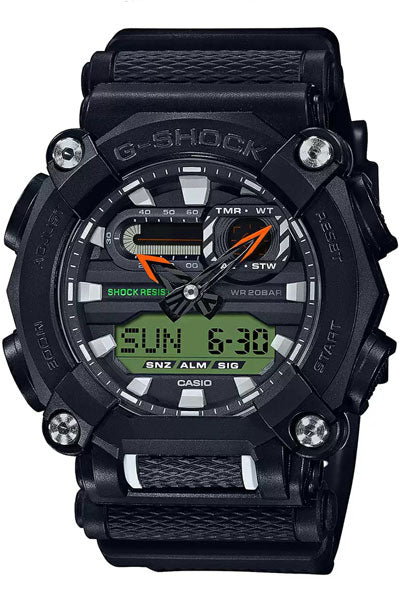 Casio Analog-Digital Black & Resin Men's Watch G1050