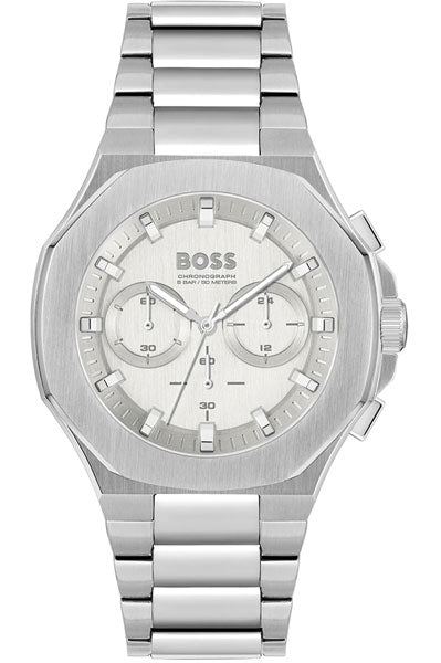 Hugo Boss Analog Silver & Stainless Steel Men's Watch 1514087