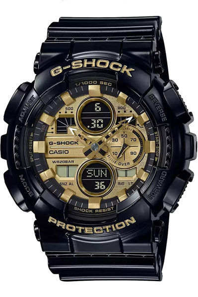Casio Analog-Digital Gold & Resin Men's Watch G1021