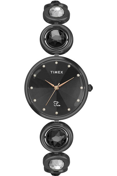 Analog White & Stainless Steel Women's Watch TWEL16401