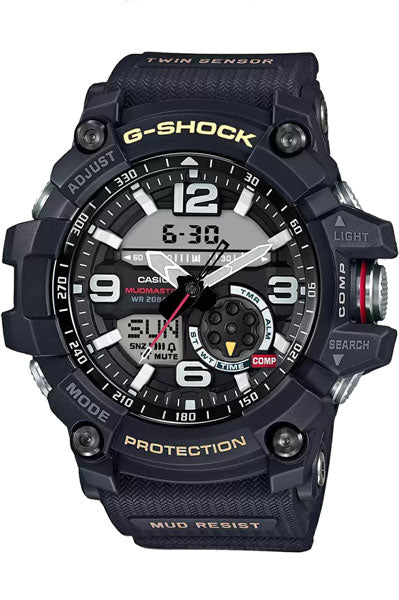 Casio Analog-Digital Black & Resin Men's Watch G660