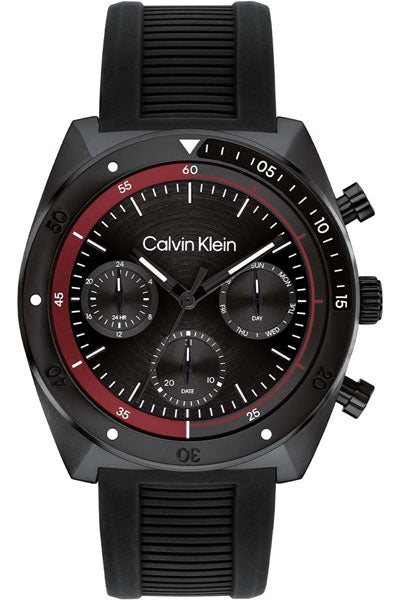 Calvin Klein MEN Fashion Silicone Quartz Watch 25200467